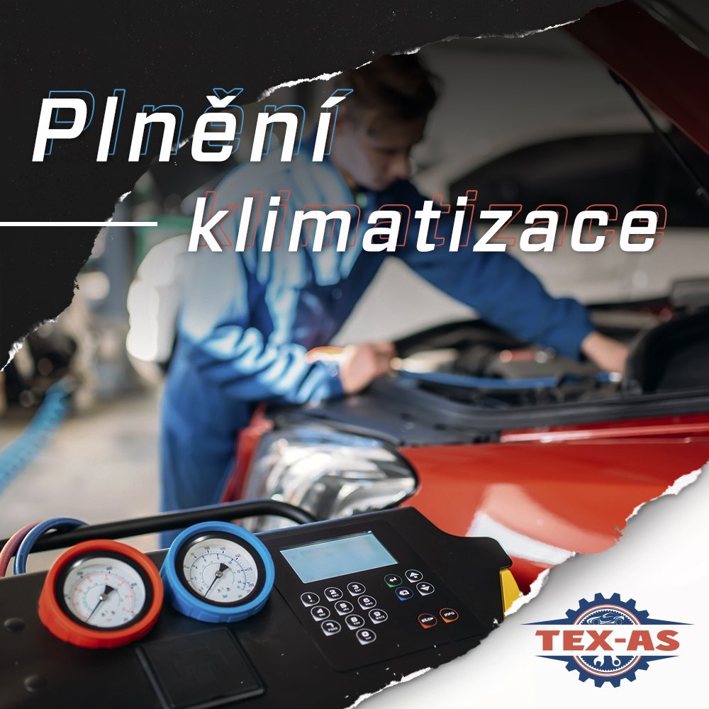 PLNĚNÍ KLIMATIZACE tex-as